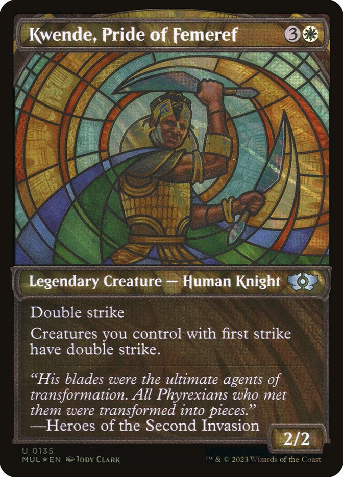 Kwende, Orgulho de Femeref / Kwende, Pride of Femeref - Magic: The Gathering - MoxLand