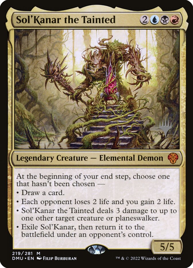 Sol'kanar, o Maculado / Sol'Kanar the Tainted - Magic: The Gathering - MoxLand