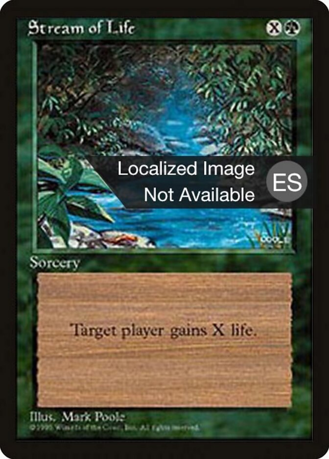 Fluxo de Vida / Stream of Life - Magic: The Gathering - MoxLand