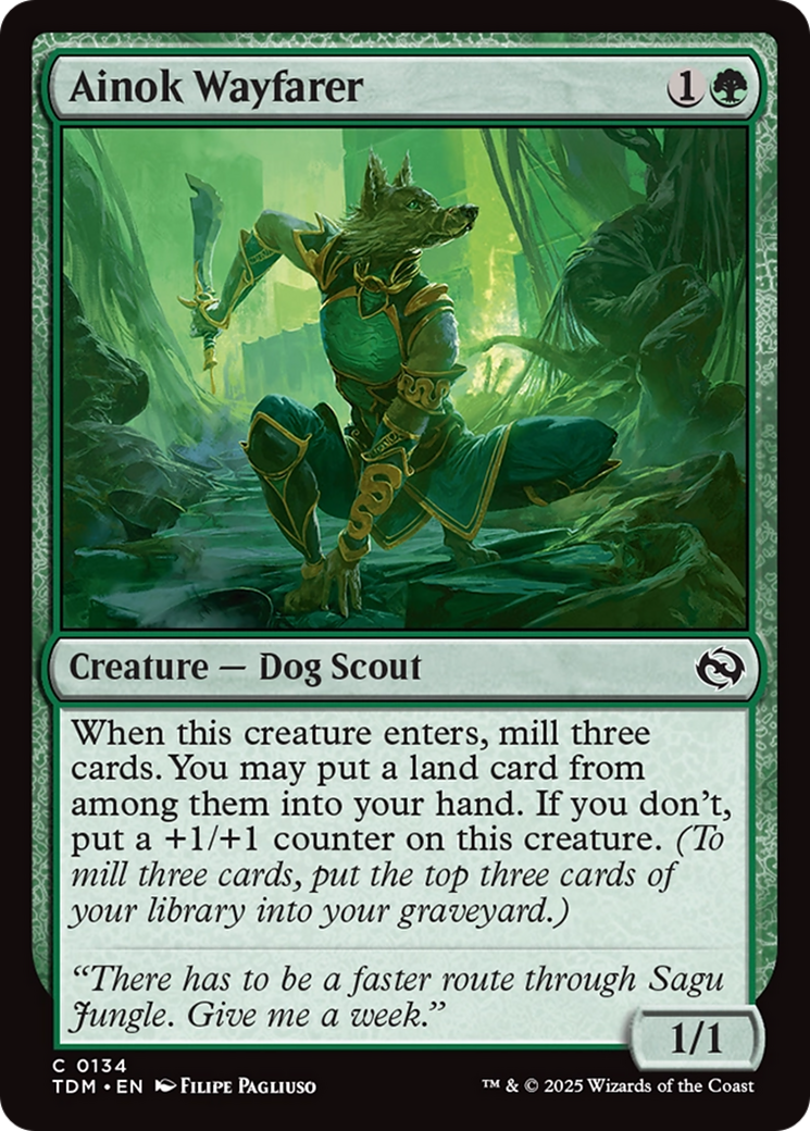 Viajante Ainok / Ainok Wayfarer - Magic: The Gathering - MoxLand