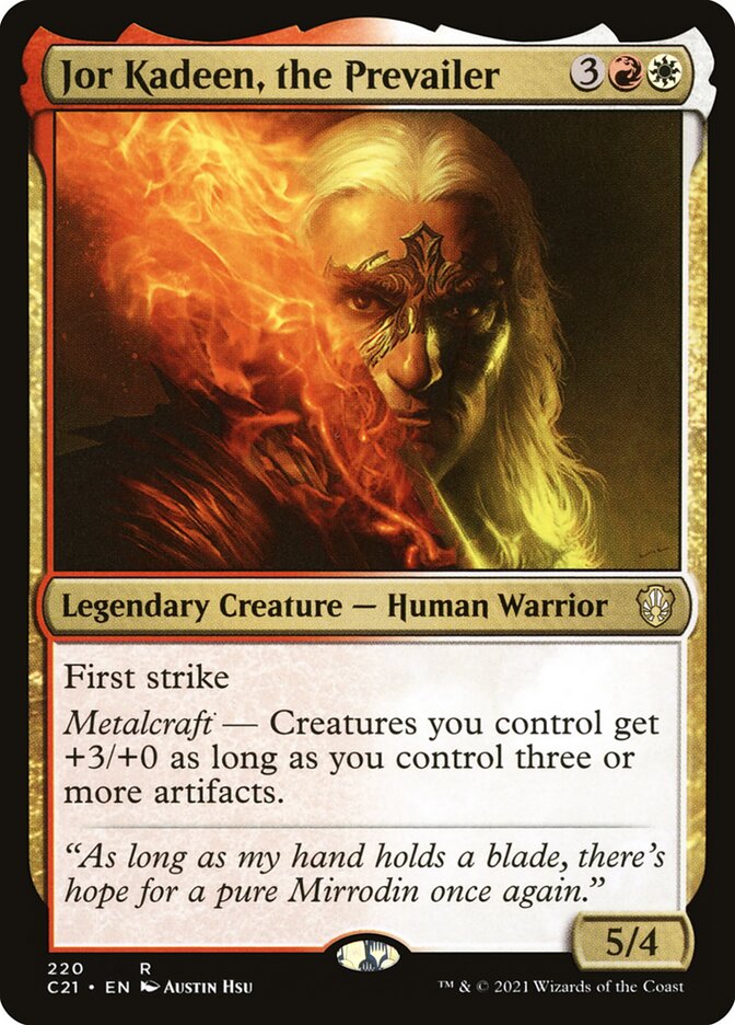 Jor Kadeen, o Prevalente / Jor Kadeen, the Prevailer - Magic: The Gathering - MoxLand