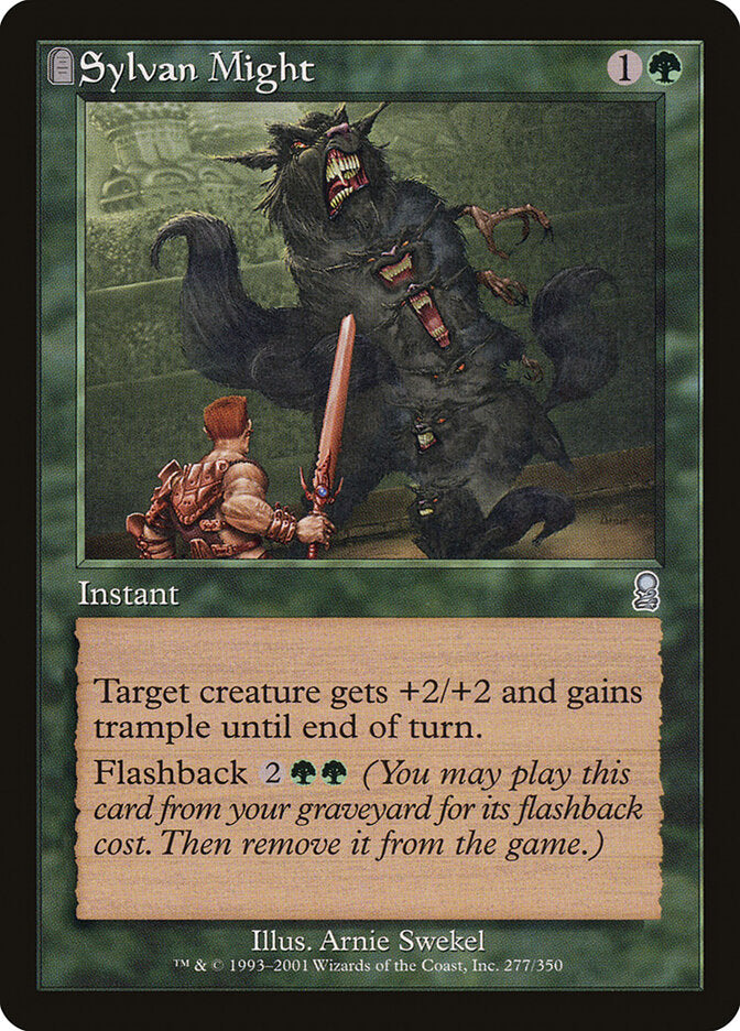 Força Silvestre / Sylvan Might - Magic: The Gathering - MoxLand