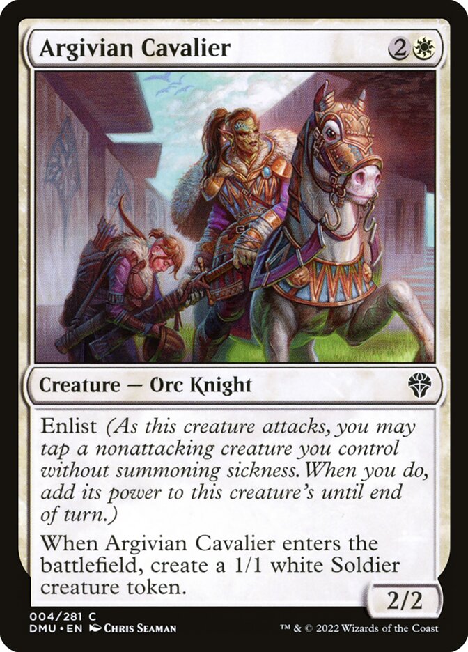 Amazona Argiviana / Argivian Cavalier - Magic: The Gathering - MoxLand
