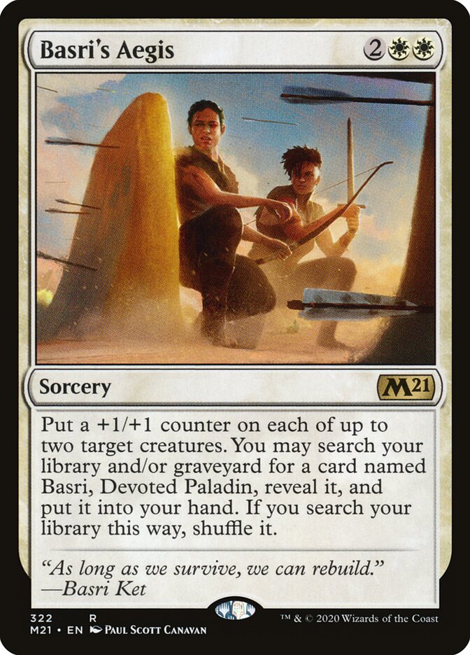 Égide de Basri / Basri's Aegis - Magic: The Gathering - MoxLand