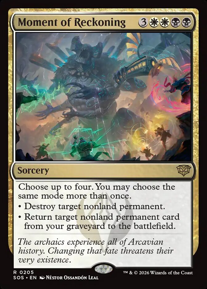 Moment of Reckoning - Magic: The Gathering - MoxLand