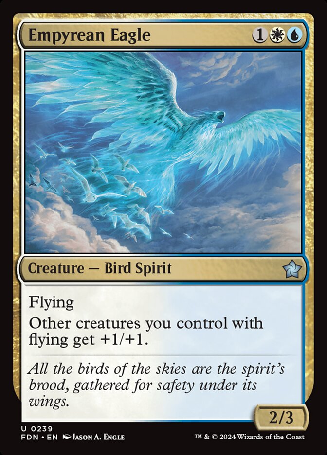 Águia Empírea / Empyrean Eagle - Magic: The Gathering - MoxLand