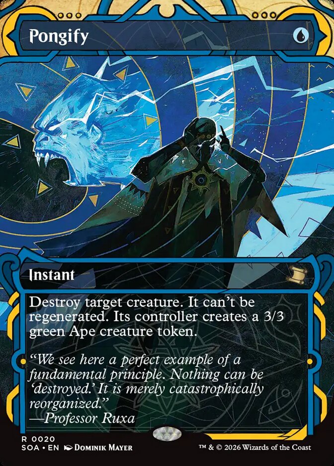 Pongidizar / Pongify - Magic: The Gathering - MoxLand