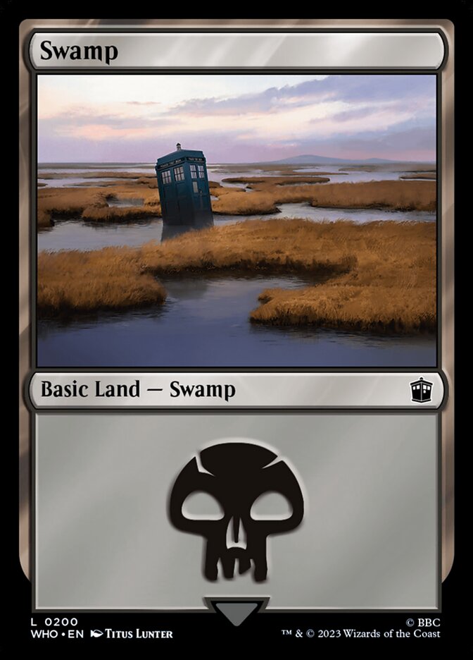 Pântano / Swamp - Magic: The Gathering - MoxLand