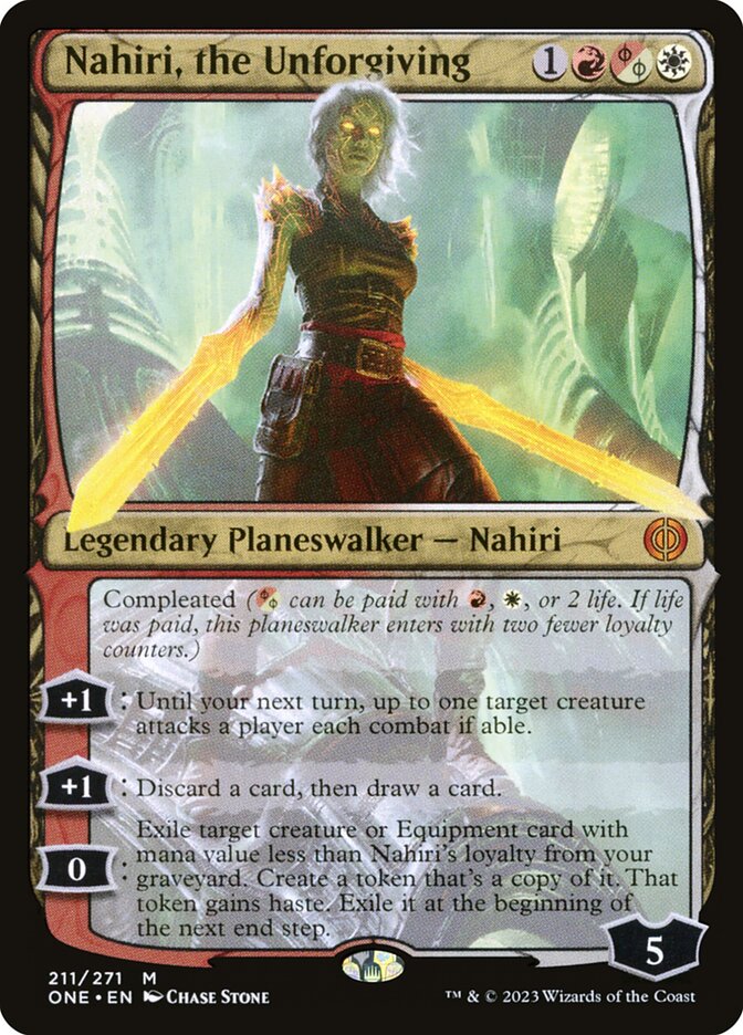 Nahiri, a Inclemente / Nahiri, the Unforgiving - Magic: The Gathering - MoxLand