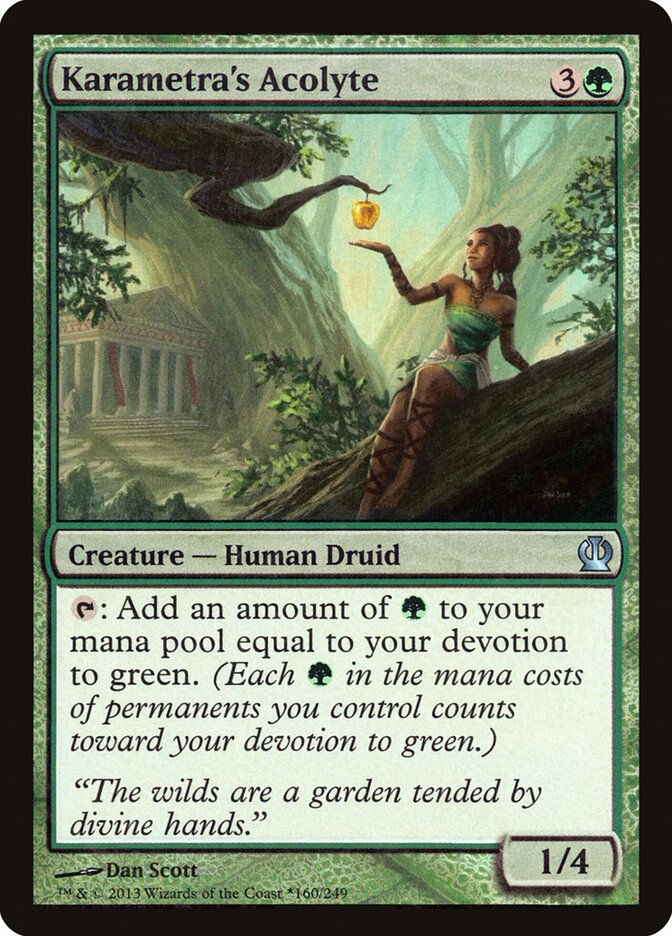 Acólito de Carametra / Karametra's Acolyte - Magic: The Gathering - MoxLand