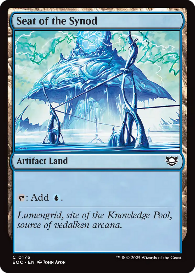 Assento do Sínodo / Seat of the Synod - Magic: The Gathering - MoxLand