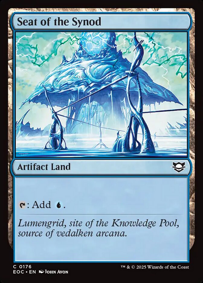 Assento do Sínodo / Seat of the Synod - Magic: The Gathering - MoxLand