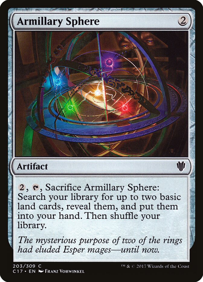 Esfera Armilar / Armillary Sphere - Magic: The Gathering - MoxLand
