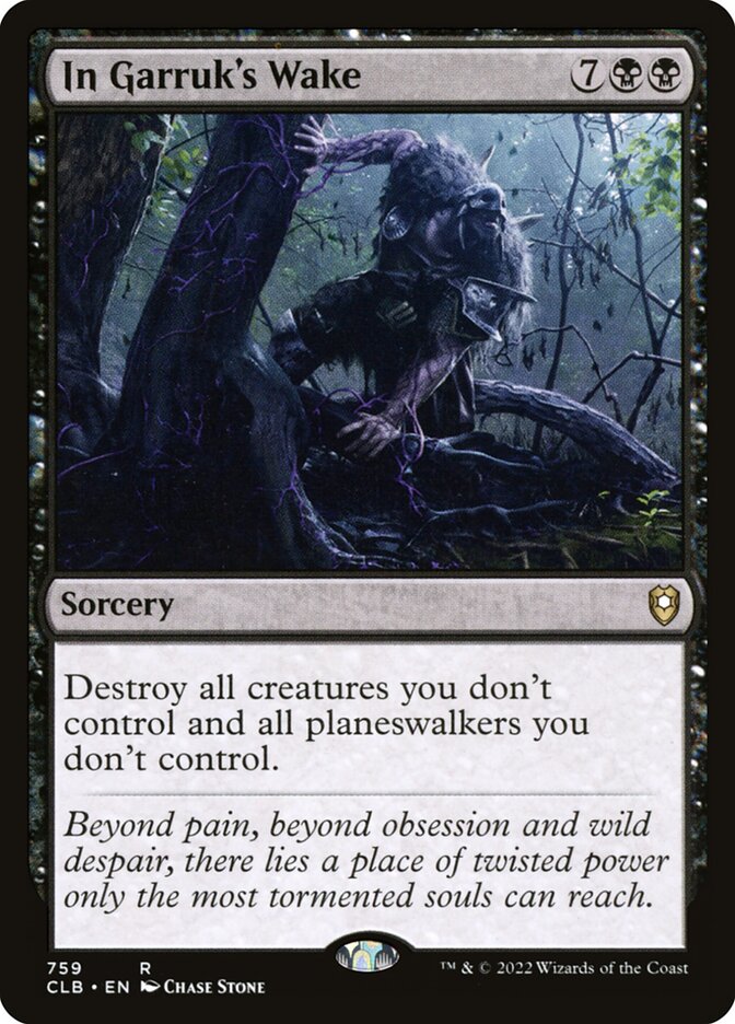 No Rastro de Garruk / In Garruk's Wake - Magic: The Gathering - MoxLand