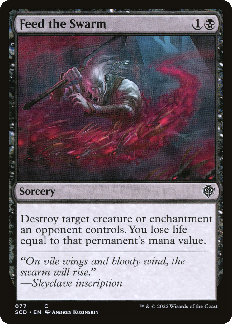 Alimentar o Enxame / Feed the Swarm - Magic: The Gathering - MoxLand