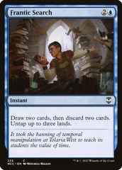 Busca Frenética / Frantic Search - Magic: The Gathering - MoxLand