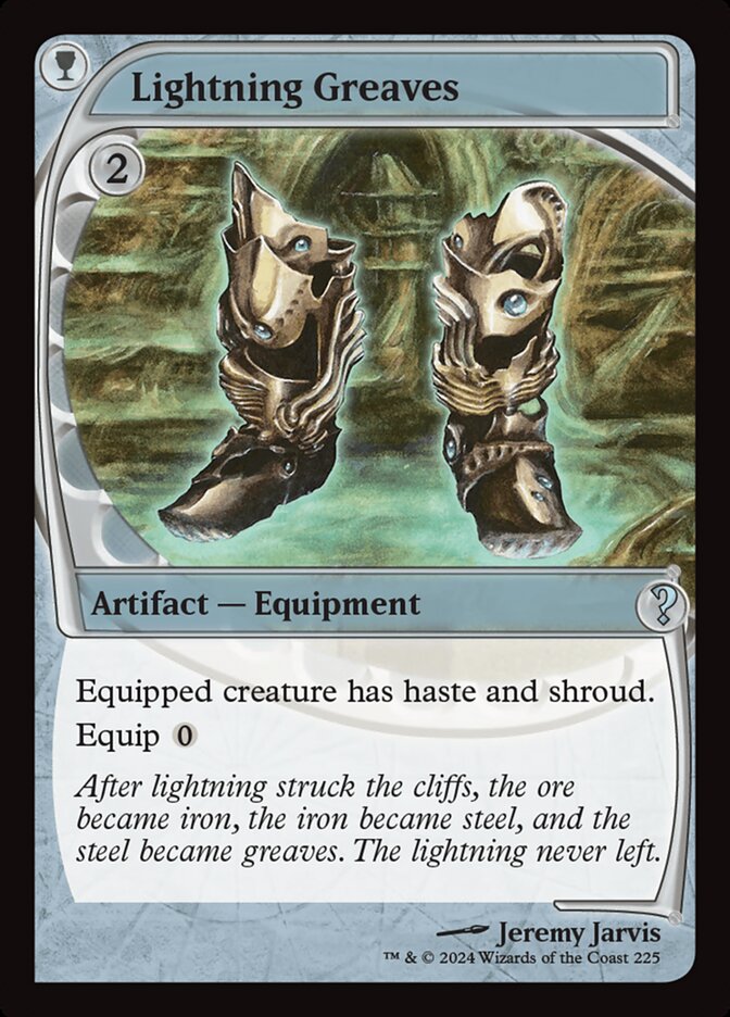 Grevas Faiscantes / Lightning Greaves - Magic: The Gathering - MoxLand