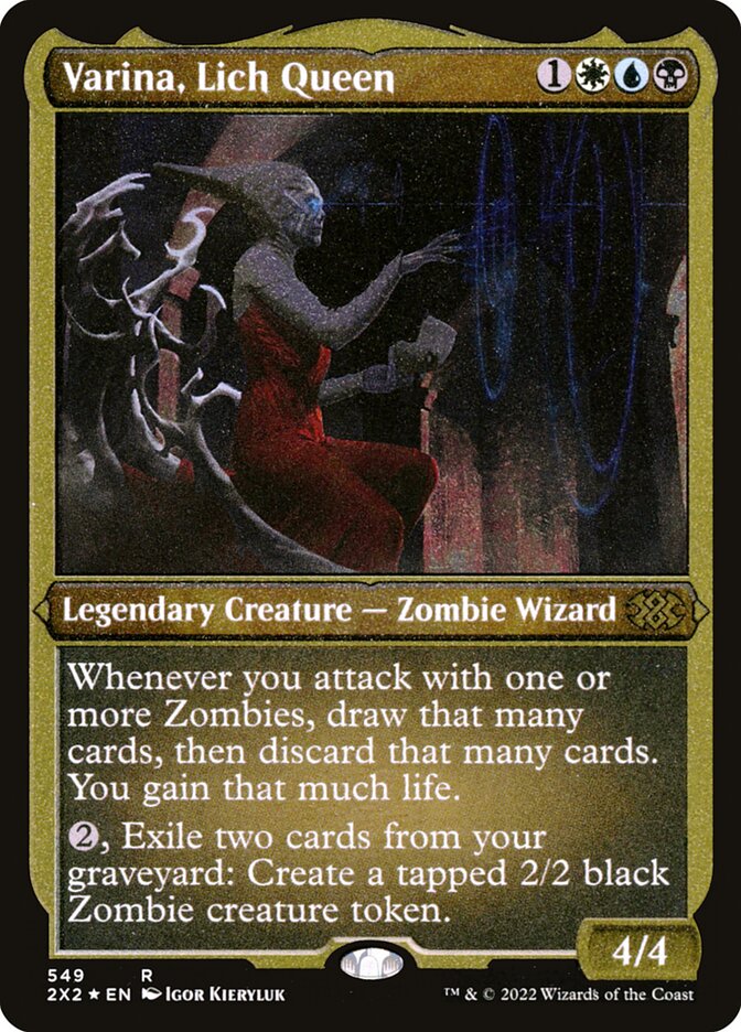 Varina, Rainha Lich / Varina, Lich Queen - Magic: The Gathering - MoxLand