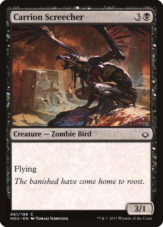Guinchador Carniceiro / Carrion Screecher - Magic: The Gathering - MoxLand