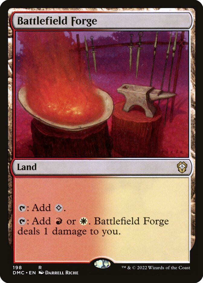 Forjaria do Campo de Batalha / Battlefield Forge - Magic: The Gathering - MoxLand