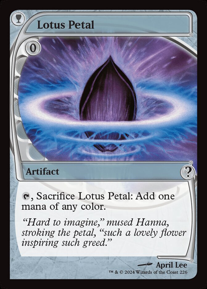 Pétala de Lótus / Lotus Petal - Magic: The Gathering - MoxLand