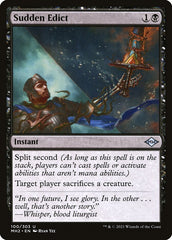Édito Súbito / Sudden Edict - Magic: The Gathering - MoxLand