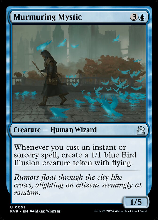 Místico dos Murmúrios / Murmuring Mystic - Magic: The Gathering - MoxLand