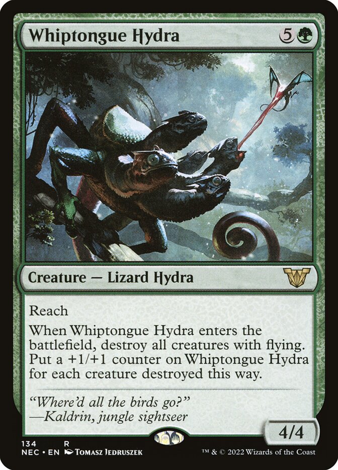 Hidra Língua-de-chicote / Whiptongue Hydra - Magic: The Gathering - MoxLand