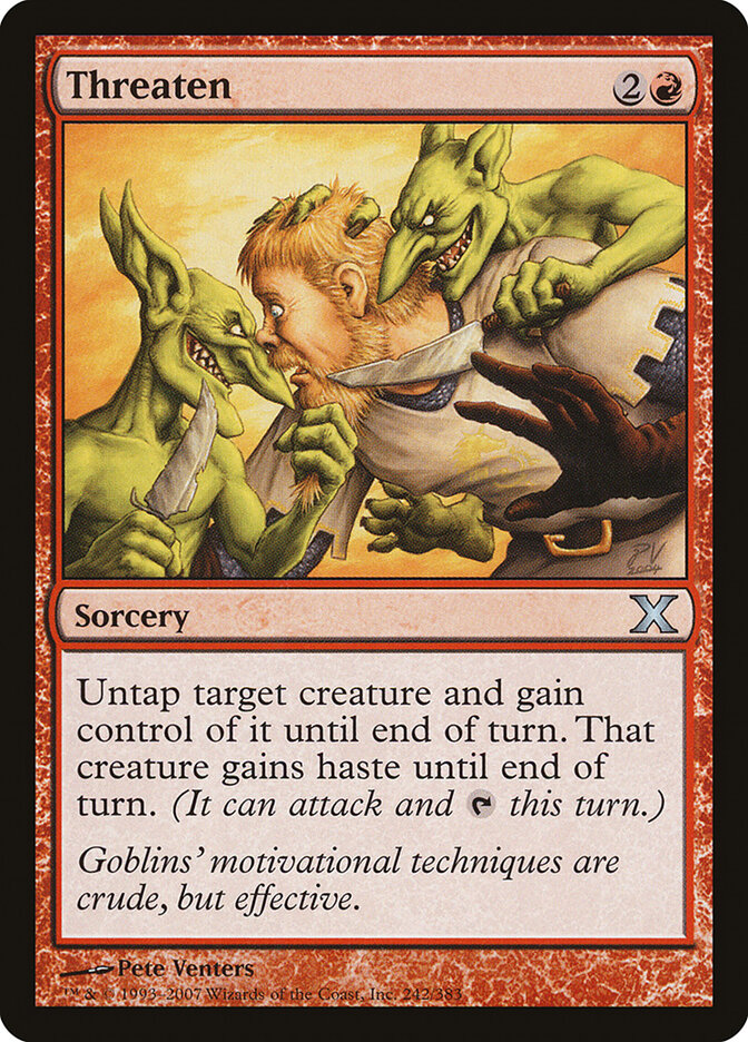 Ameaçar / Threaten - Magic: The Gathering - MoxLand