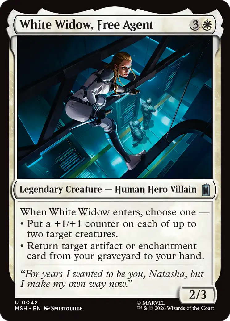 White Widow, Free Agent - Magic: The Gathering - MoxLand