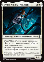 White Widow, Free Agent - Magic: The Gathering - MoxLand