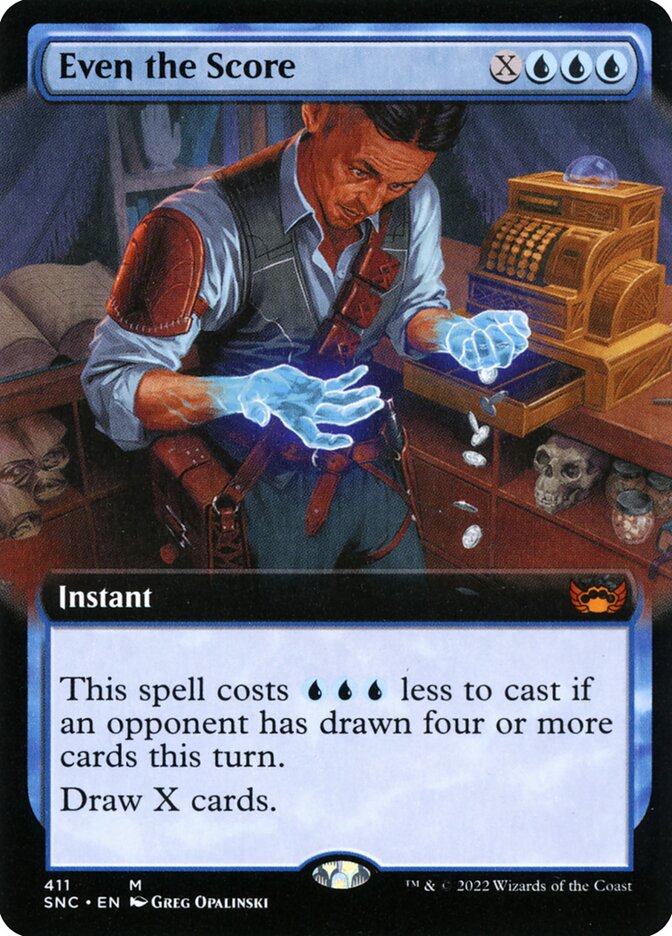 Acertar as Contas / Even the Score - Magic: The Gathering - MoxLand