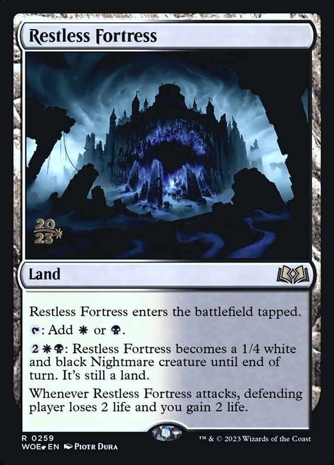 Fortaleza Inquieta / Restless Fortress - Magic: The Gathering - MoxLand