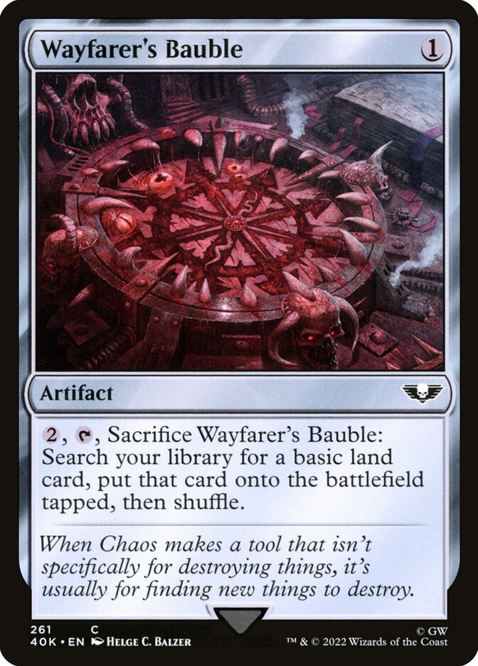 Bijuteria do Viajante / Wayfarer's Bauble - Magic: The Gathering - MoxLand