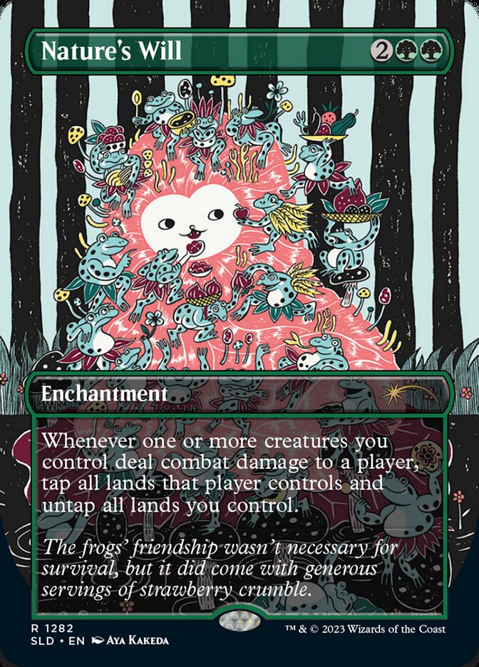 Vontade da Natureza / Nature's Will - Magic: The Gathering - MoxLand