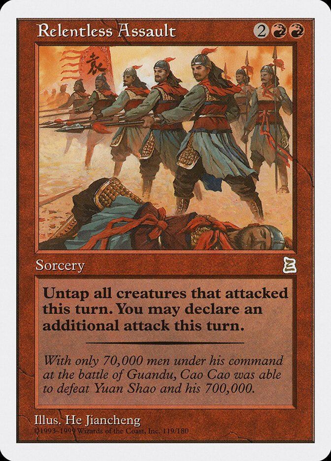 Assalto Implacável / Relentless Assault - Magic: The Gathering - MoxLand