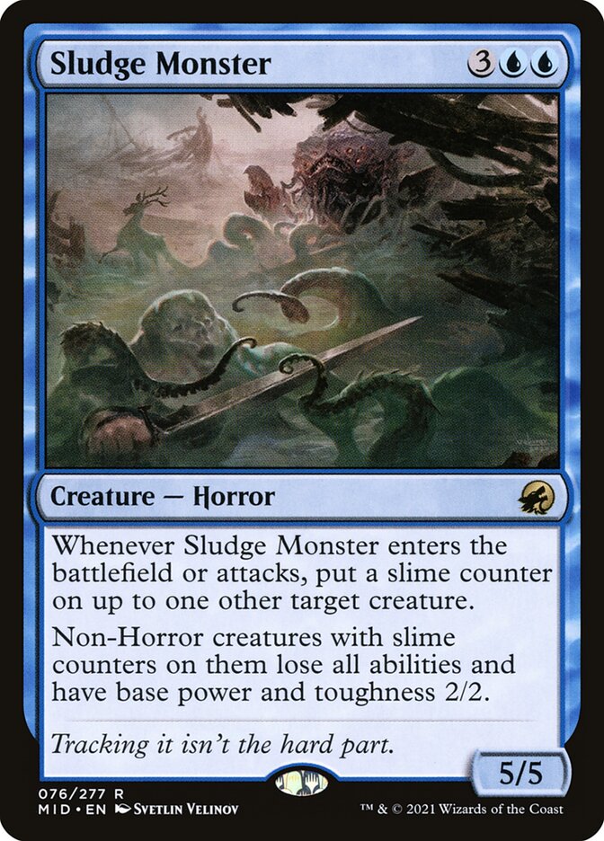 Monstro da Imundície / Sludge Monster - Magic: The Gathering - MoxLand
