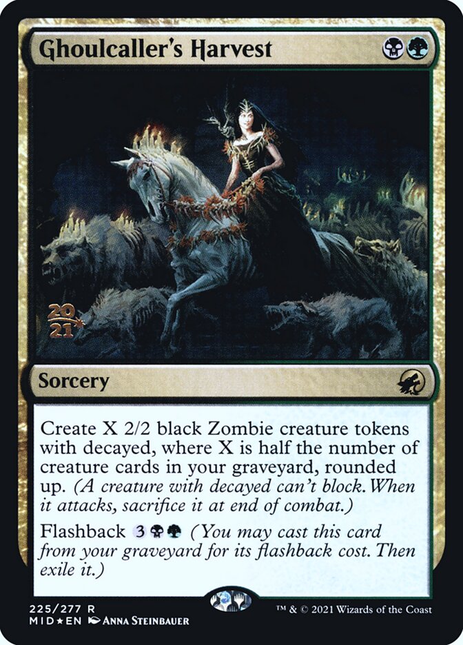 Colheita da Invocadora de Carniçais / Ghoulcaller's Harvest - Magic: The Gathering - MoxLand