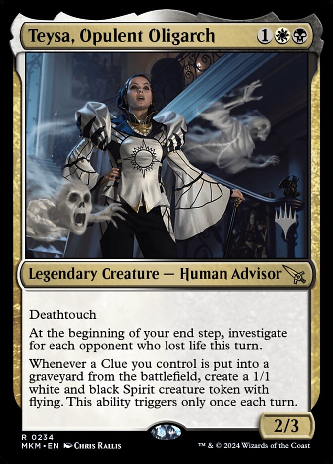 Teysa, Oligarca Opulenta / Teysa, Opulent Oligarch - Magic: The Gathering - MoxLand