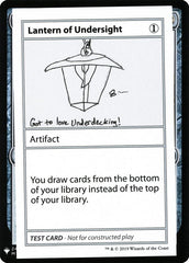 Lantern of Undersight - Magic: The Gathering - MoxLand