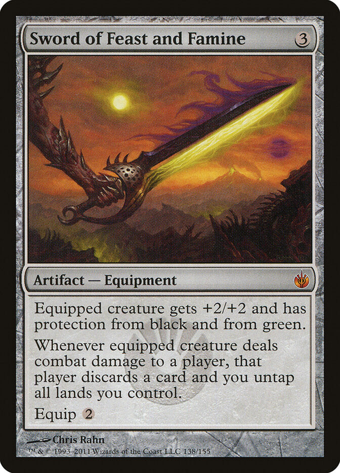 Espada de Banquete e Fome / Sword of Feast and Famine - Magic: The Gathering - MoxLand