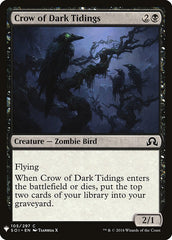 Corvo das Notícias Sombrias / Crow of Dark Tidings - Magic: The Gathering - MoxLand