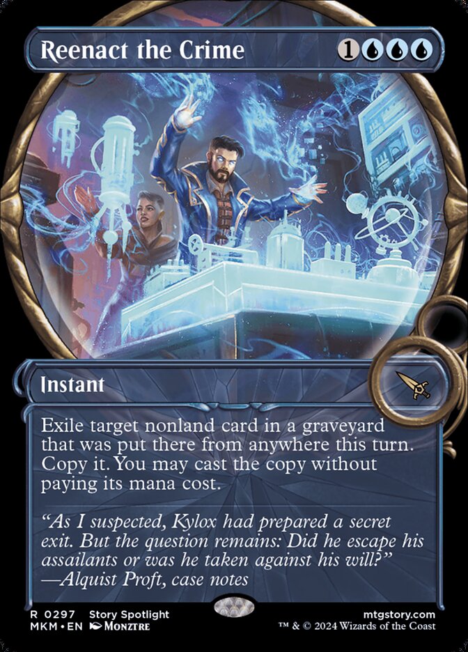 Reconstituir o Crime / Reenact the Crime - Magic: The Gathering - MoxLand