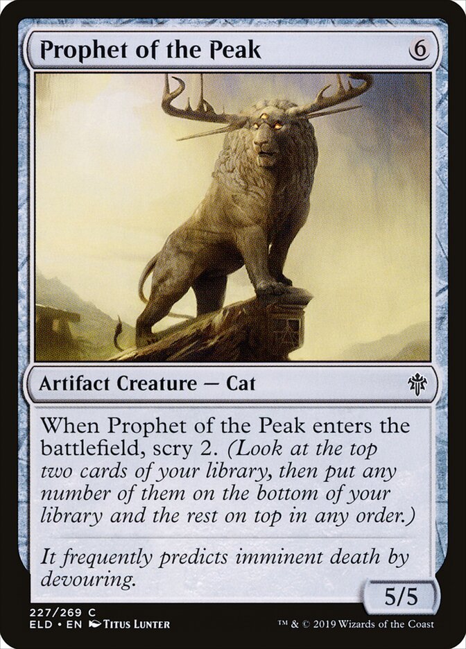 Profeta do Pico / Prophet of the Peak - Magic: The Gathering - MoxLand