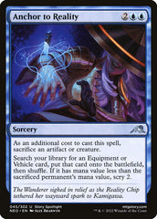 Ancorar na Realidade / Anchor to Reality - Magic: The Gathering - MoxLand