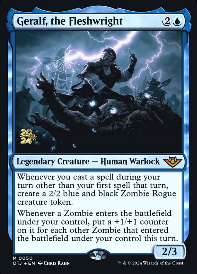 Geralf, o Escultor de Carne / Geralf, the Fleshwright - Magic: The Gathering - MoxLand