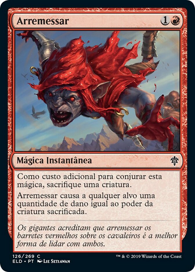 Arremessar / Fling - Magic: The Gathering - MoxLand