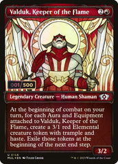 Valduk, Guardião da Chama / Valduk, Keeper of the Flame - Magic: The Gathering - MoxLand