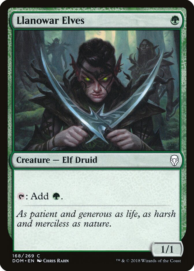Elfos de Llanowar / Llanowar Elves - Magic: The Gathering - MoxLand