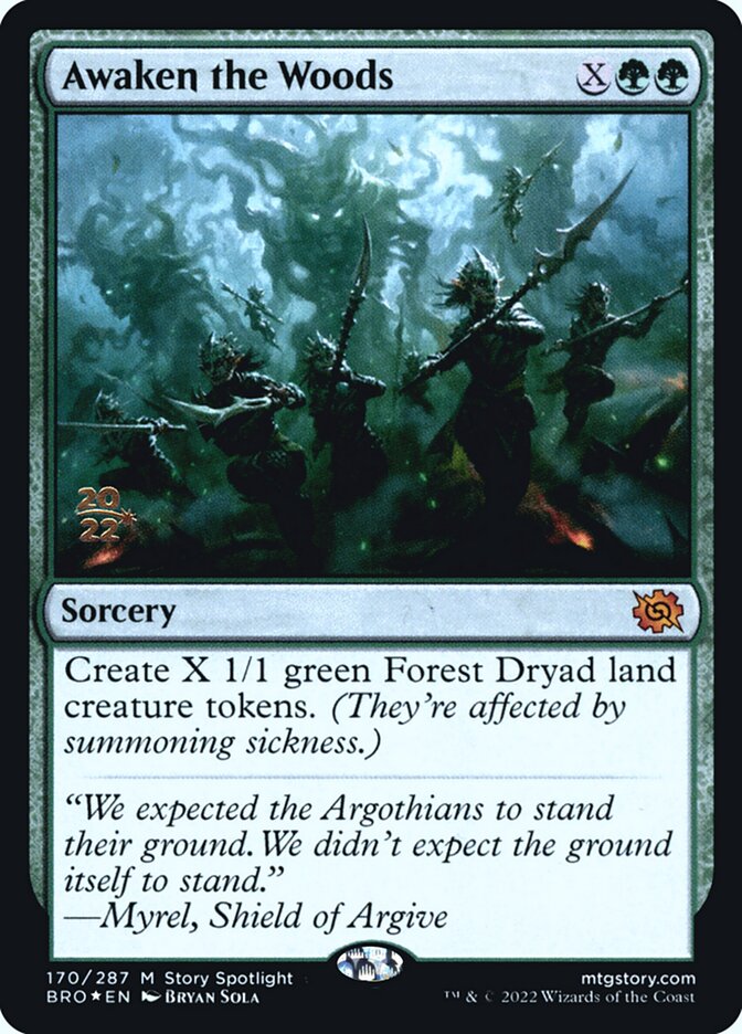 Despertar as Matas / Awaken the Woods - Magic: The Gathering - MoxLand